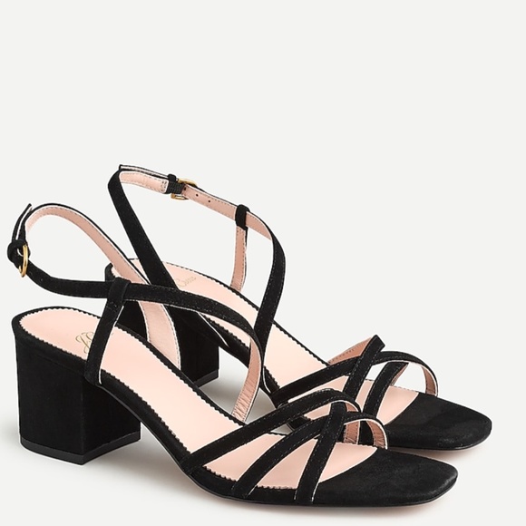 J. Crew Shoes - J.Crew Odette Strappy Sandals Black Size 7.5